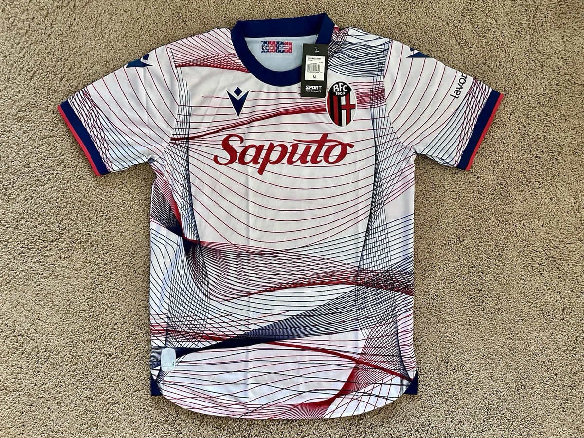 Maillot Bologna FC vintage Cipriniani signé (2005/06) – Vintage Football Area