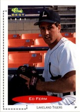 1991 Classic/Best #289 Ed Ferm - BB