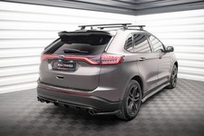 Heck Spoiler Aufsatz Abrisskante passend für Ford Edge Mk2 schwarz Hochglanz