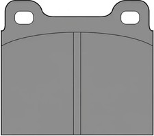 Plaquette de frein BMW 1602