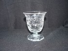 Rock Crystal egg cup/sherbet clear Mc Kee & Brothers 1894 EAPG. — photo 1