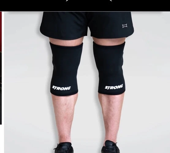 Mark Bell Slingshot Strong Knee Sleeves Large Weightlifting Compression Sleeves - Image 2 of 2
