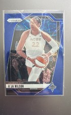 2024 Panini Prizm WNBA - A'ja Wilson #86 Blue Velocity Prizm