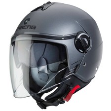 Caberg Riviera V4 X matt-gun metallic Jethelm Motorradhelm Helm Sonnenvisier
