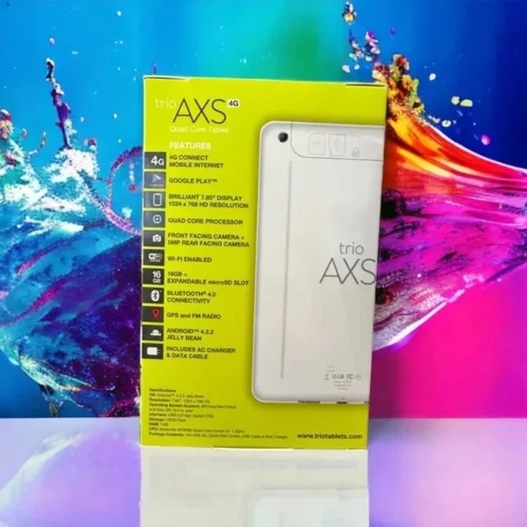 Trio AXS 4G Quad Core Tablet-16GB - Image 2 of 4
