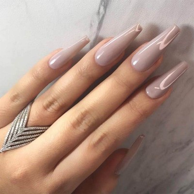 Selbstklebende Kunstnägel 24p Express künstliche Fingernägel Nagelstudio