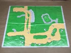 Vintage 1960's Marx Flintstones Playset Replacement Plastic Playmat