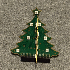 Green Gold Holiday Tree Hanging Ornament Christmas Decoration