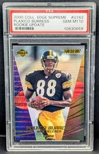Plaxico Burress Rookie /2000!! 2000 Collectors Edge Supreme - Graded PSA 10