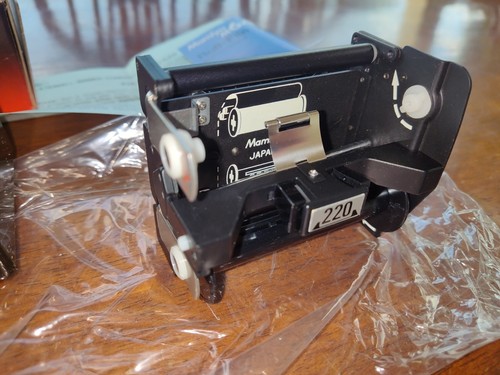 [Mint]  Possibly Never Used MAMIYA M645 ROLL FILM INSERT 220 with original box - Picture 11 of 15