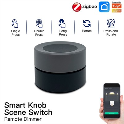 Tuya ZigBee Knopfschalter Wireless Scene Switch Button Controller Smart Life App