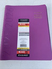 2025-2026 AT-A-GLANCE Contemporary 8.25" x 11" Academic Year Weekly & Monthly Pl