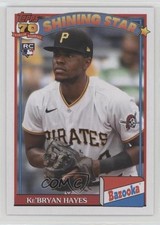 2021 Topps Archives 1991 Topps Bazooka Shining Stars Ke'Bryan Hayes #91BZ-2 fm0