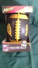 NERF NFL Weather Blitz Wszystkie warunki Piłka nożna Steelers Czarny Żółty