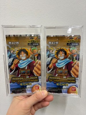 One Piece Carddass Part 1 Path to the Pirate King korean ver. Booster pack x 2