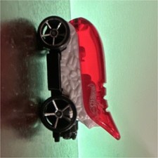 Hot Wheels U5JN 1:64 Diecast Toy Car Red Black White