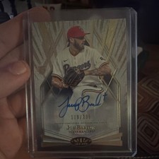 2022 Topps Tier One Joe Barlow Autograph Rookie /299 Texas Rangers