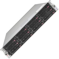 Server SuperMicro CSE-829U + X11DPU 2x Xeon Gold 6140 72x 2,3 GHz SENZA RAM, HDD