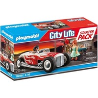 Playmobil 71078 City Life Starter Pack Hot Rod, Konstruktionsspielzeug