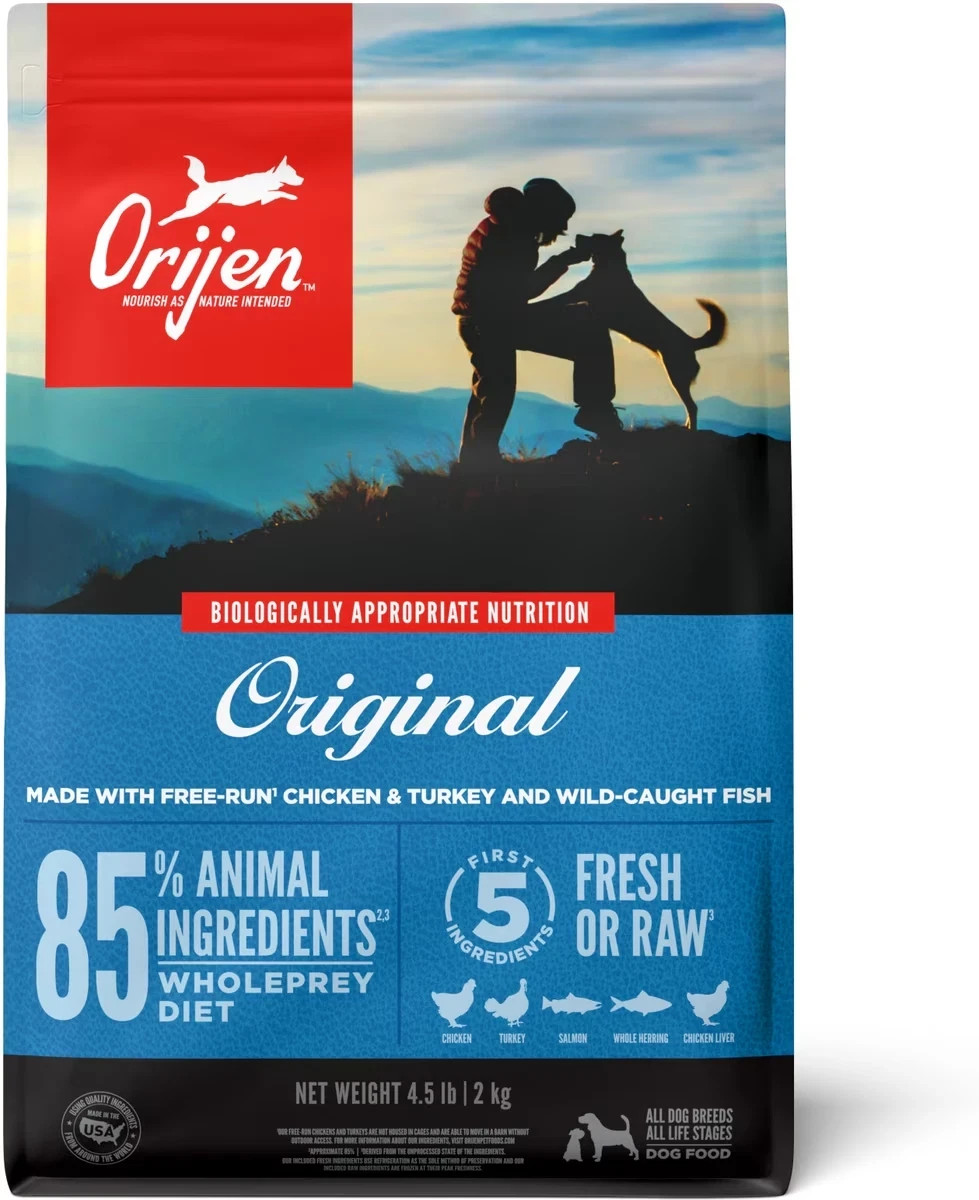ORIJEN Original Grain-Free High-Protein Dry Dog Food, 23.5-lb bag