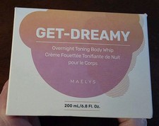 NIB MAELYS Get Dreamy Overnight Toning Body Whip 6.8 oz 200ml SEALED Box 54