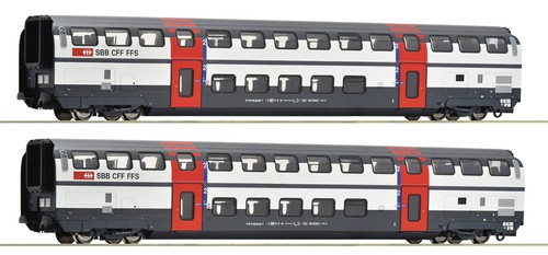 Roco 6200216 Set 2 IC 2000 Wagen SBB Ep 6 Auf Wunsch Achsen für Märklin gratis | Condition: Neu