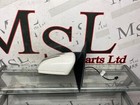 (AS)MERCEDES W204 C CLASS 4 DOOR FRONT WING MIRROR NON-FOLDING LEFT SIDE WHITE