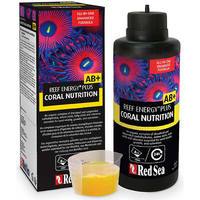 Red Sea Reef Energy Plus AB+ Coral Nutrition 500mL All In One Coral Super Food