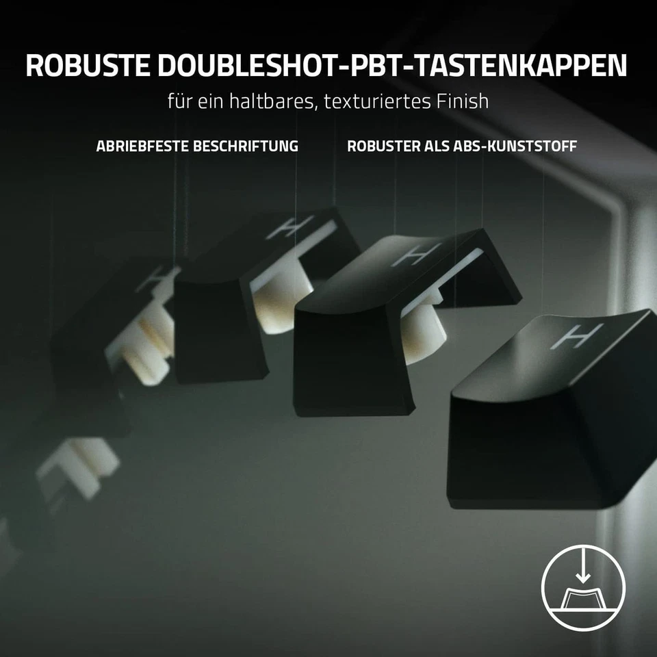 Razer Huntsman V2 Gaming Keyboard Optical Red Switches Chroma RGB DE - Bild 3 von 4