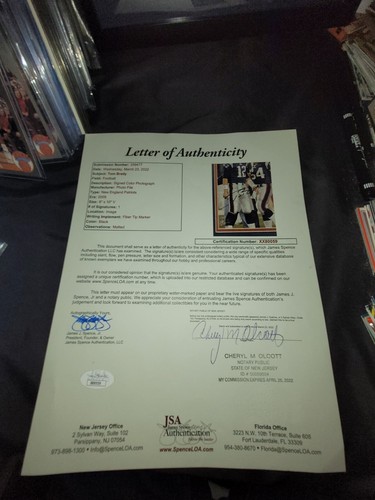 Tom Brady Autographed HOF'R Matted & Framed Photo Of 2005 Superbowl Win JSA COA - Picture 9 of 11