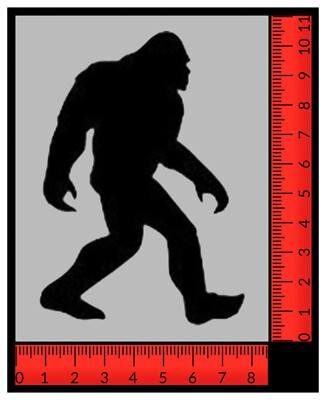 Bigfoot キャンバスアート 作品 手書き Bigfoot キャンバスアート 作品 手書き