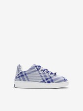 Burberry Check Knit Box Sneakers