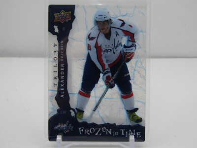 ALEXANDER OVECHKIN 2008-19 UD TRILOGY FROZEN IN TIME  #133/799- CAPITALS!!