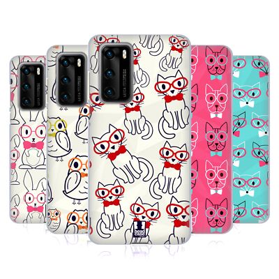 HEAD CASE DESIGNS CUTE & GEEKY SOFT GEL CASE FOR HUAWEI PHONES 4