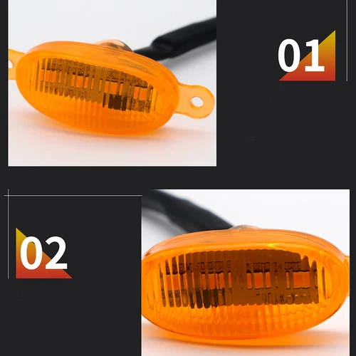 For Dodge Ram 1500 2500 3500 LED Front Grille Grill Running Lights Amber 3PCS - Picture 4 of 12