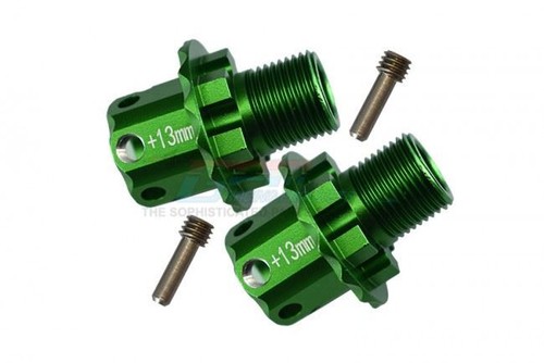 GPM ALLOY WHEEL HEX ADAPTERS - 13mm 8654 1/8 FOR TRAXXAS RC 4WD SLEDGE MONSTER - Picture 4 of 15