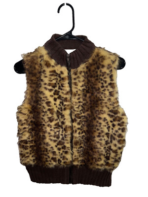 即完売 US 三軒茶屋 Fake Fur Leopard Zip Up Vest 即完売 US 三軒茶屋 Fake Fur Leopard Zip Up Vest 【公式通販】