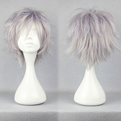 Women Men Cosplay Hair Wig Short Pixie Straight Anime Party Dress Blonde Red Wig