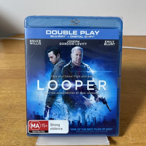 Looper (Blu-ray) Bruce Willis | Region B - Brand New & Sealed ✅ - Zdjęcie 1 z 4