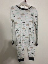 Sol Sleep White Mountain Bears Pajamas Size 7