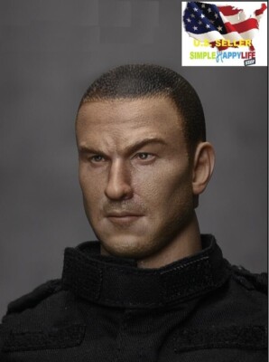 1/6 scale Male Head Sculpt For 12 Hot Toys PHICEN TBLeague Worldbox