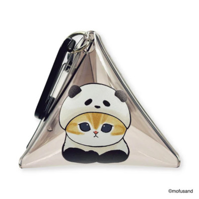 うさニャンびん mofusand Clear Triangular Pouch ( Panda Nyan ) Japan NEW | eBay