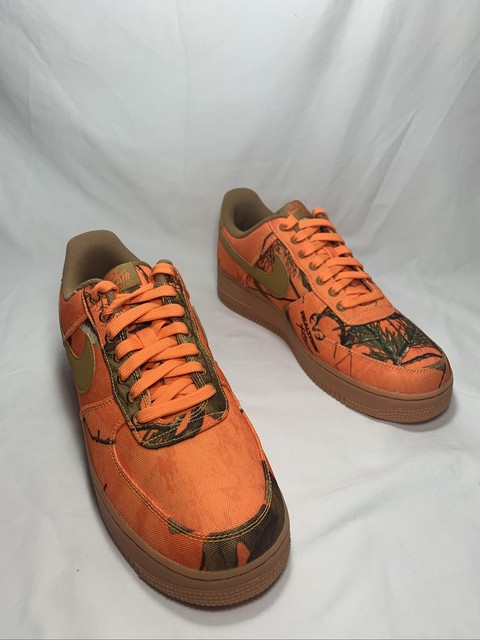 realtree air force 1 orange