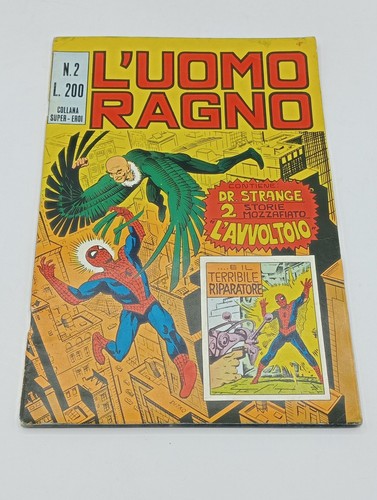 fumetto collana Super Eroi ed.CornoL' UOMO RAGNO numero 2 di resa
