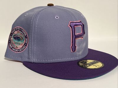 NEW ERA PITTSBURGH PIRATES THREE RIVERS STADIUM THREE GOLDEN DECADES 7 1/2 NEW