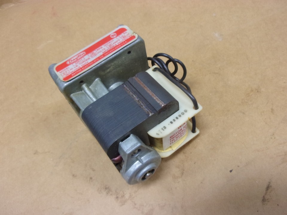 Dayton 2Z811 Gearmotor 120 Rpm 115 V AC Electric Gear Machine Drive