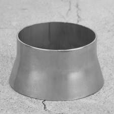 Od2.5 To Od3 Stainless 304 Exhaust Tubing Transition Reducer Adapter Flare Od2.5 To Od3 Stainless 304 Exhaust Tubing Transition Reducer Adapter Flare