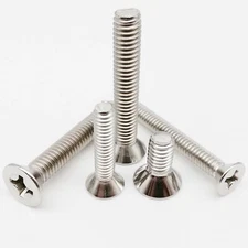 UNC 2#4#6#8#10# US Coarse Thread Cross Phillips Flat Countersunk Head Screw Bolt
