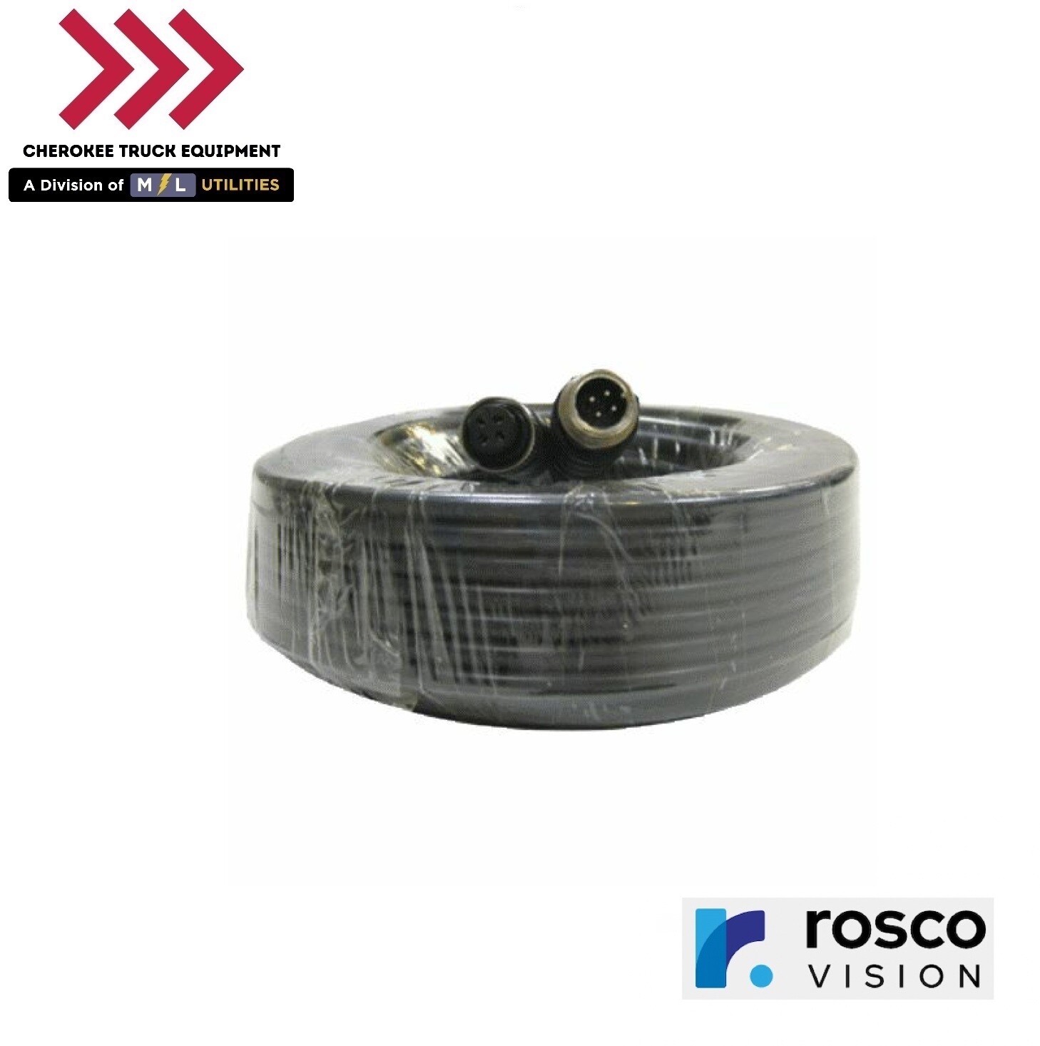 Rosco Vision Systems STSM205 STSC101 STSH301 with 65' CAMERA HARNESS 4 ...