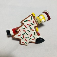 The Simpsons Homer Eating Christmas Cookie Christmas Ornament, 2004, Fox EXC